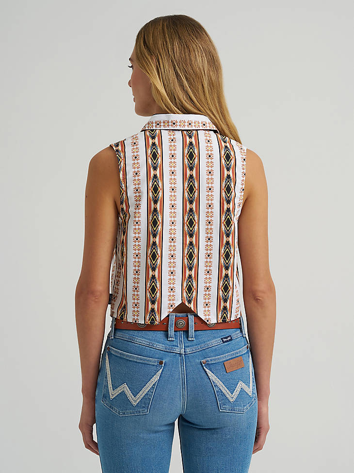 Wrangler Retro® Vintage Sleeveless Snap Shirt