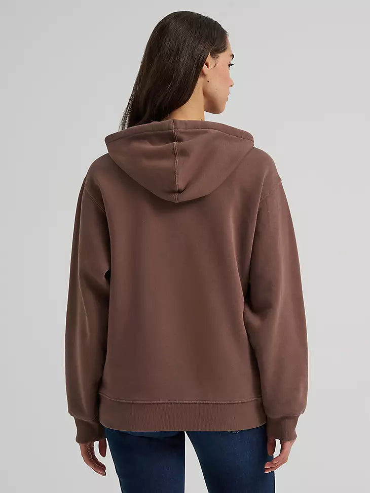 Wrangler Wide Open Spaces Logo Hoodie