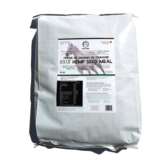 Iron Horse - 100% Hemp Seed Meal - 10kg Bag