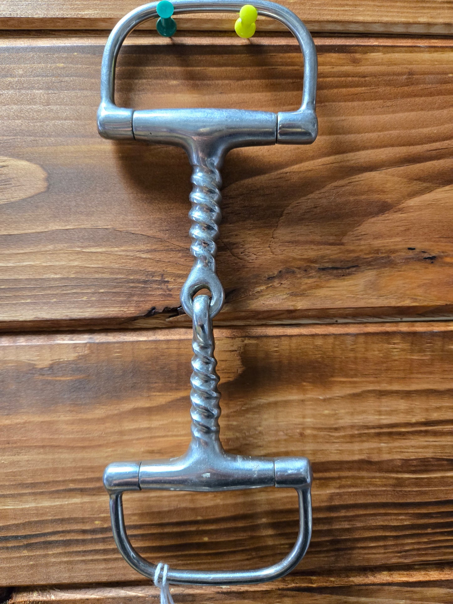 Used | D-Ring Corkscrew Snaffle Bit | Good Condition