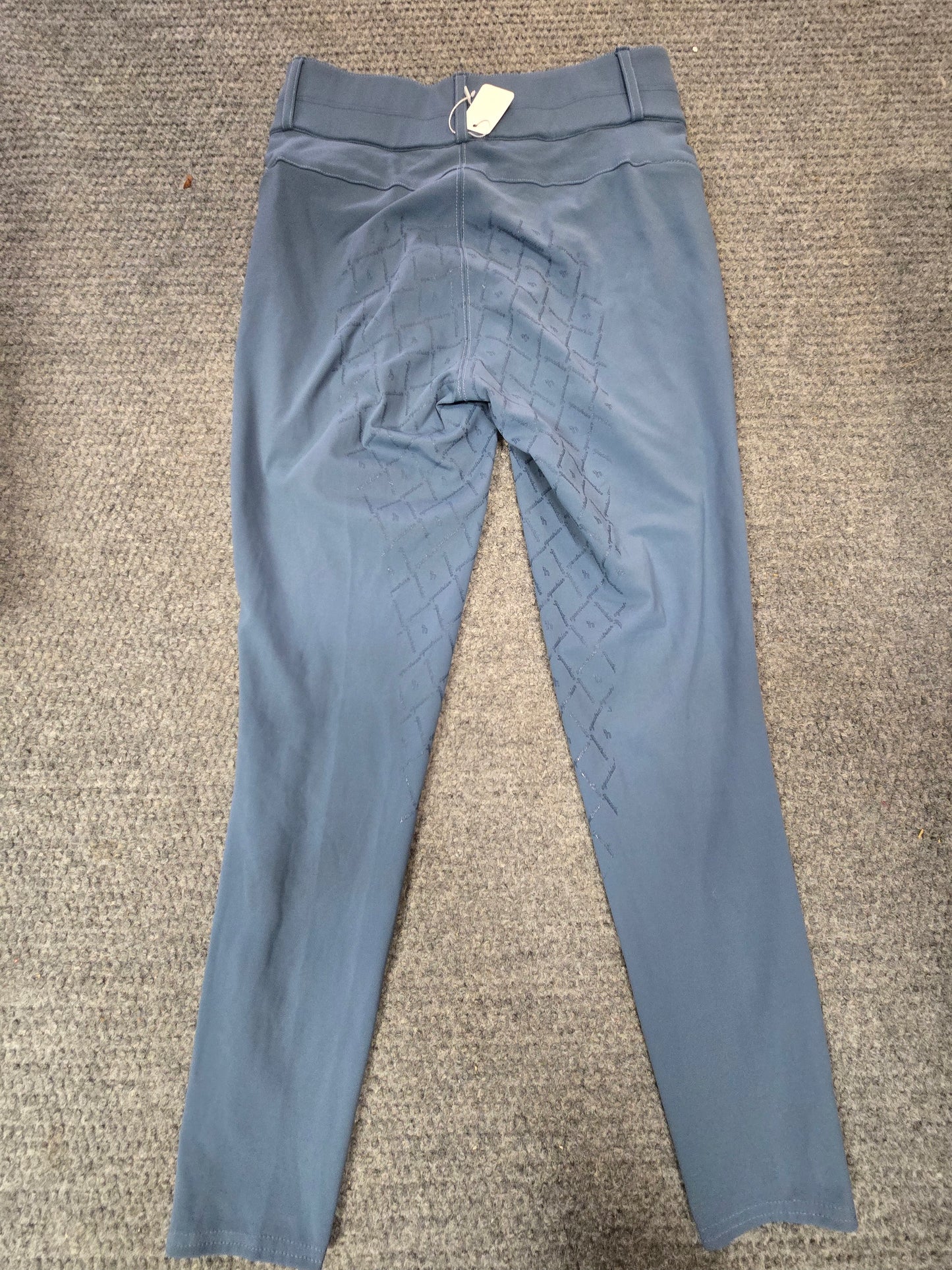 Used| Horze Full Seat Riding Tights | Blue