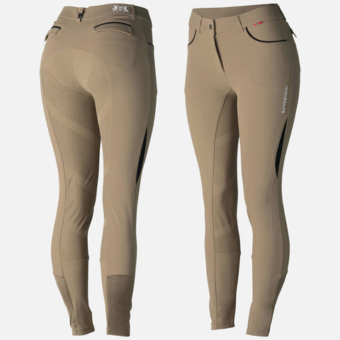 B Vertigo Marla Womens Mid-rise Silicone Full Seat Breeches