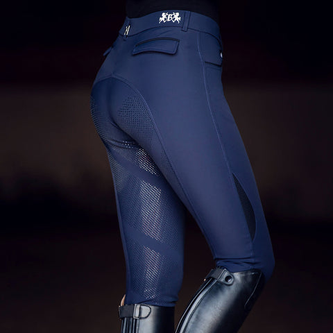 B Vertigo Marla Womens Mid-rise Silicone Full Seat Breeches