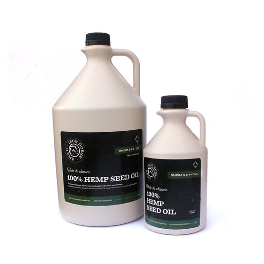 Iron Horse Hemp - 100% Hemp Seed Oil