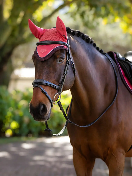 LeMieux Loire Fly Hood - Cranberry