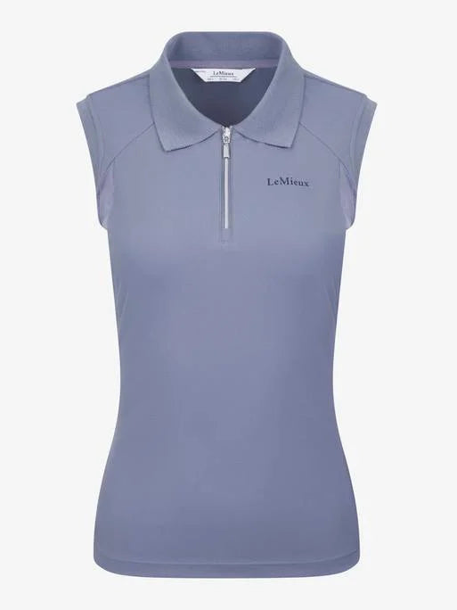 LeMieux Sleeveless Sport Polo - Jay Blue