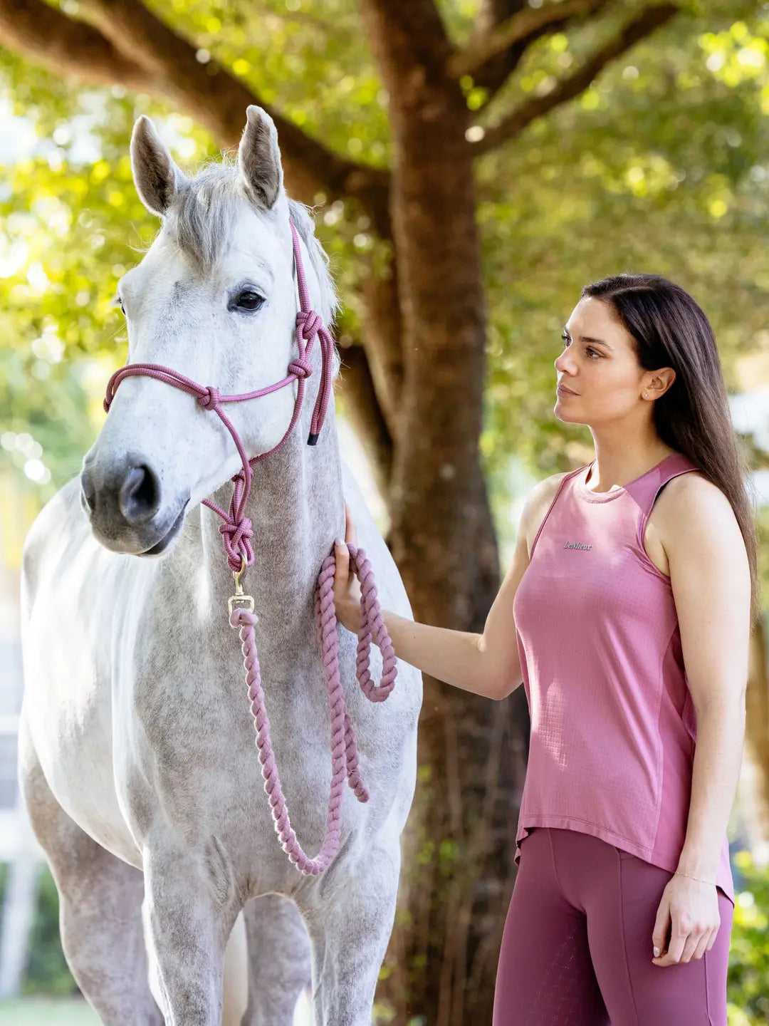 LeMieux Sports Sleevless Shirt -  Peony - Only 1 Left!