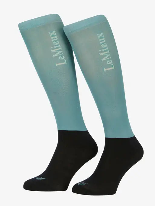LeMieu Competition Socks 2 pack  - Lagoon