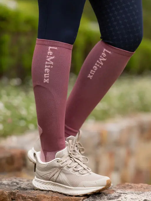 LeMieux Performance Socks - Rosewood
