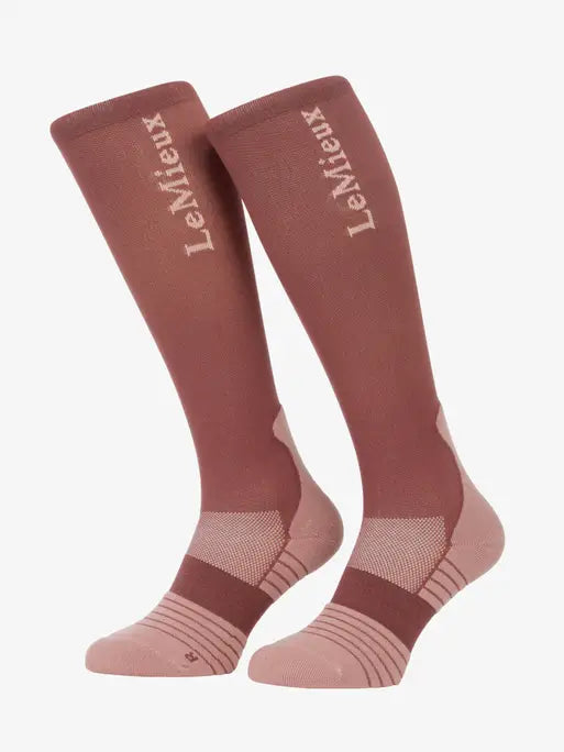 LeMieux Performance Socks | Rosewood