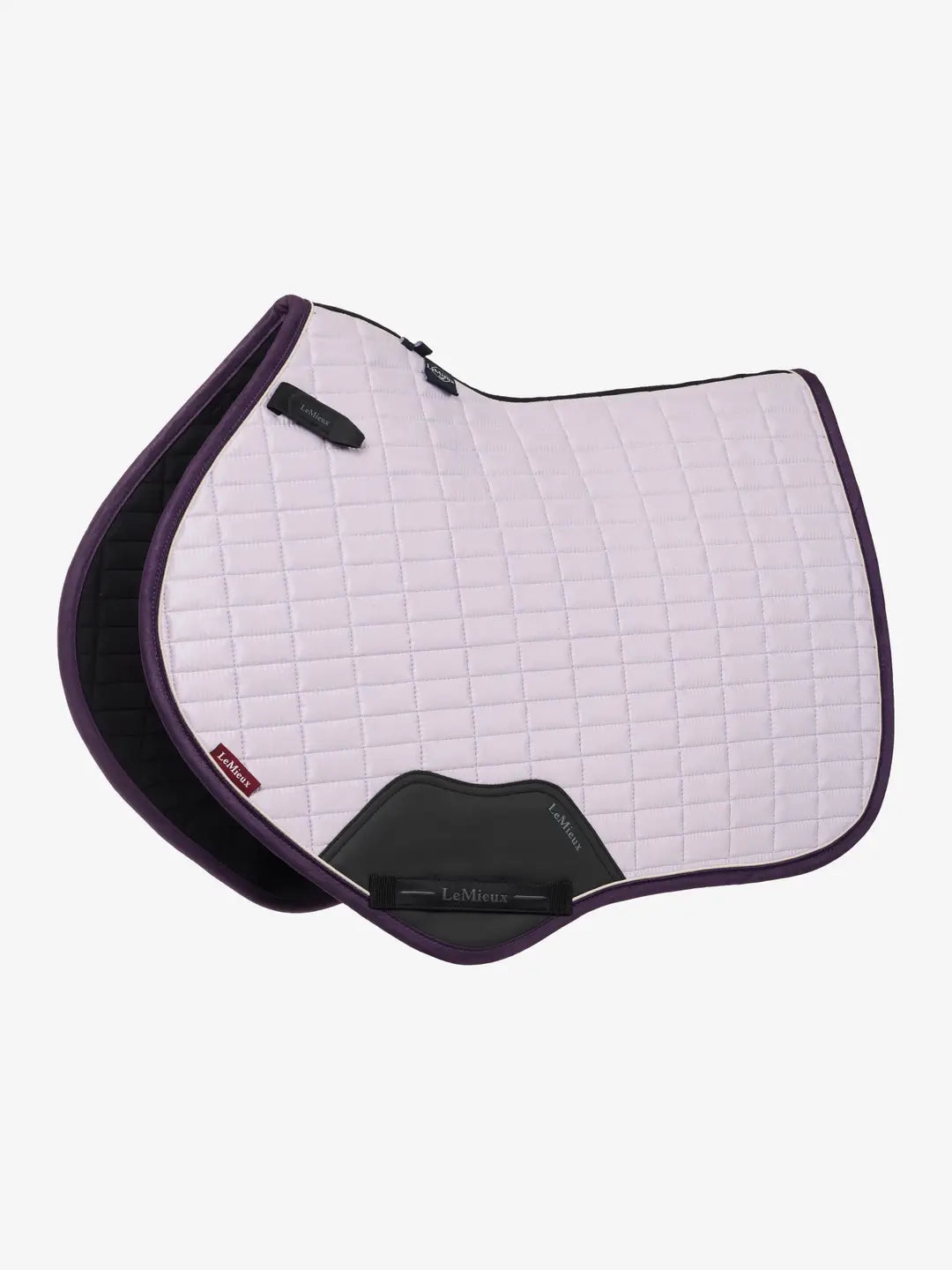 LeMieux Suede Close Contact Saddle Pad - Lilac