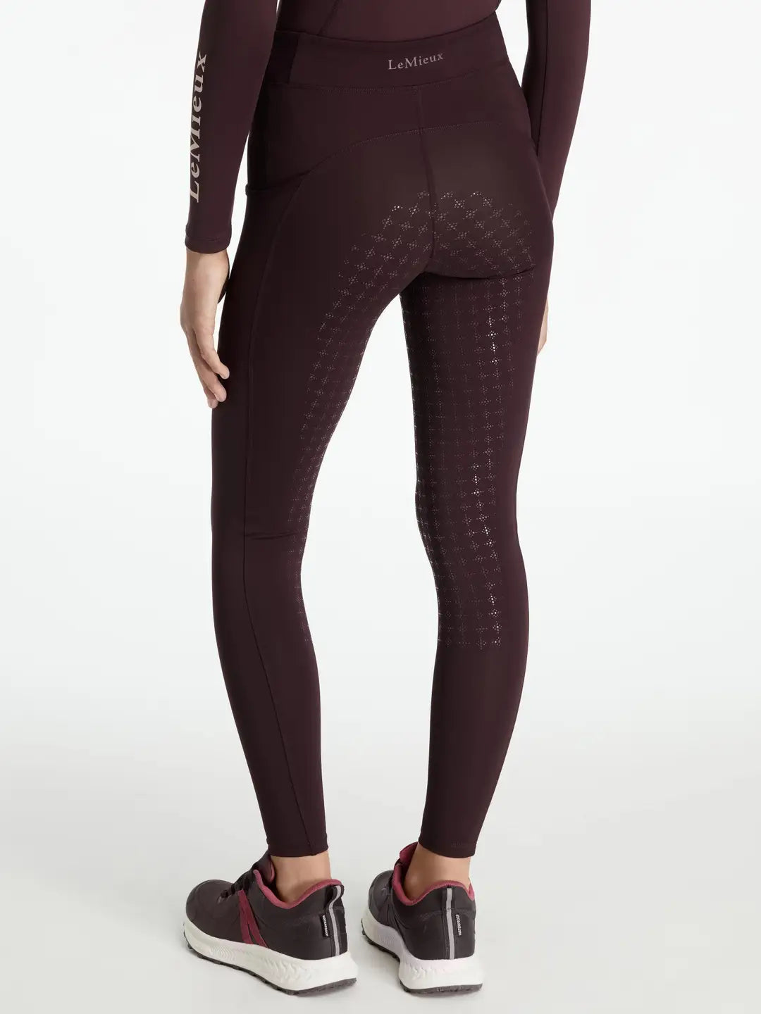 LeMieux Young Rider Orla Pull Ons -  Damson