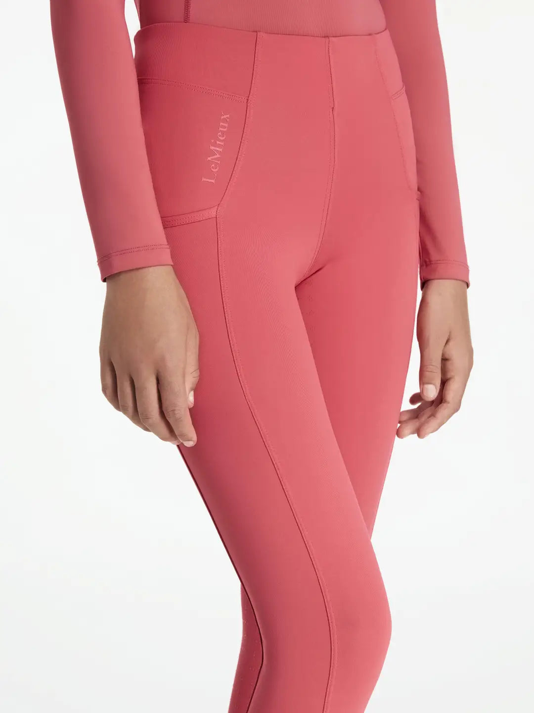 LeMieux Young Rider Orla Pull Ons - Cranberry