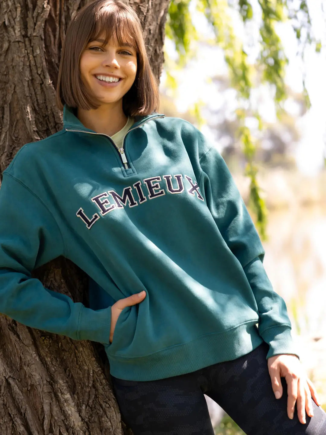 LeMieux Kelsie Quarter Zip Sweatshirt