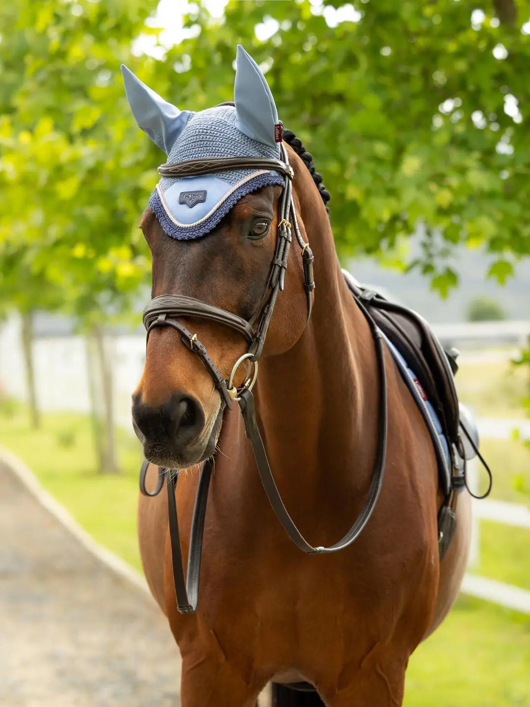 LeMieux Loire Fly Hood - Powder Blue