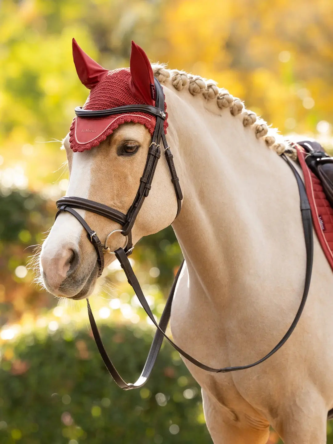 LeMieux Classic Fly Hood | Russet