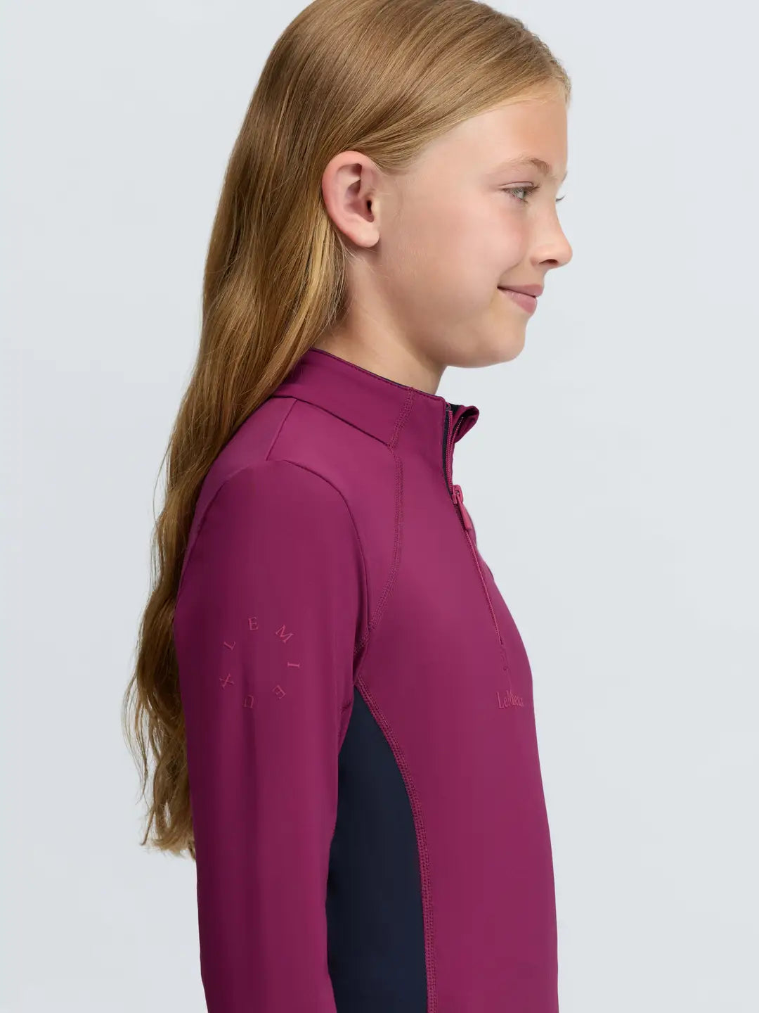 LeMieux Young Rider Classique Base Layer | Blackberry