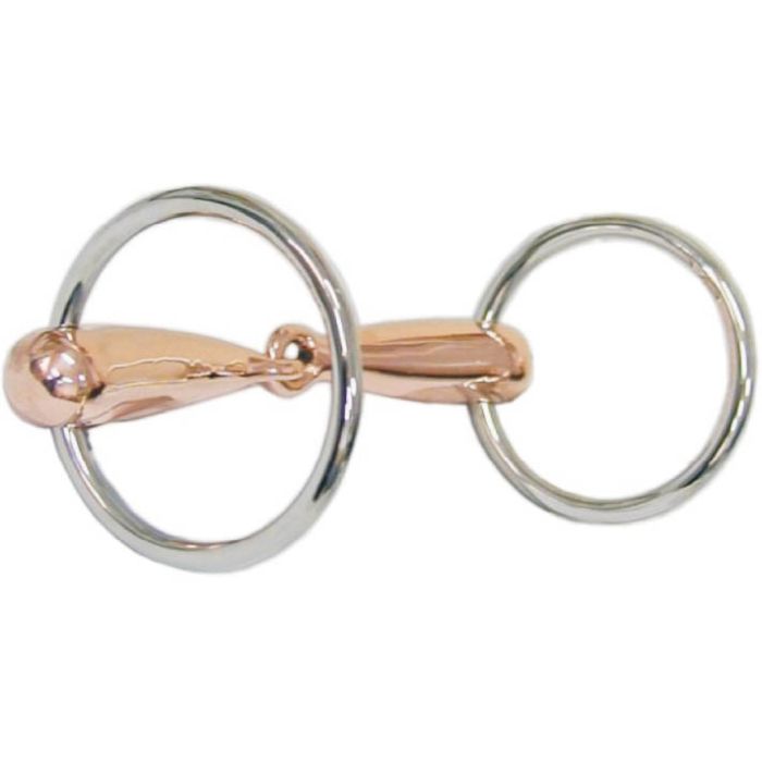 Ger-Ryan -loose ring stainless steel w/copper, bit - 5''