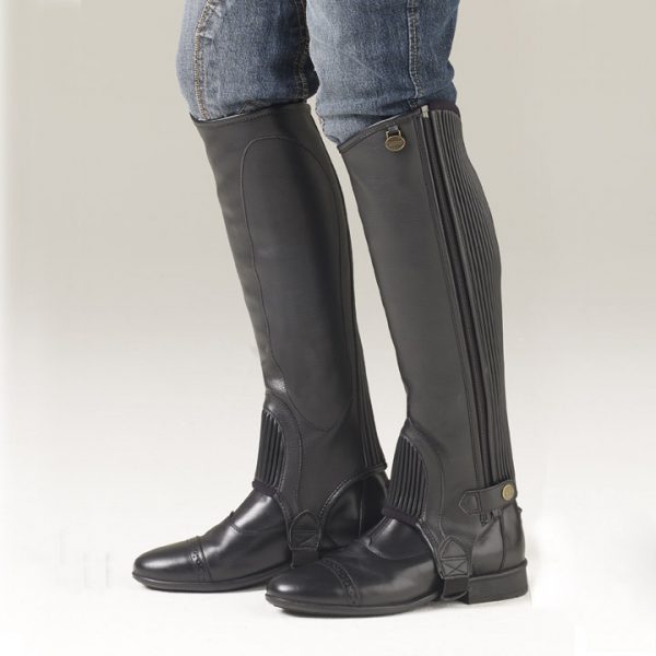 Ovation stretch Rib half chaps - Adult