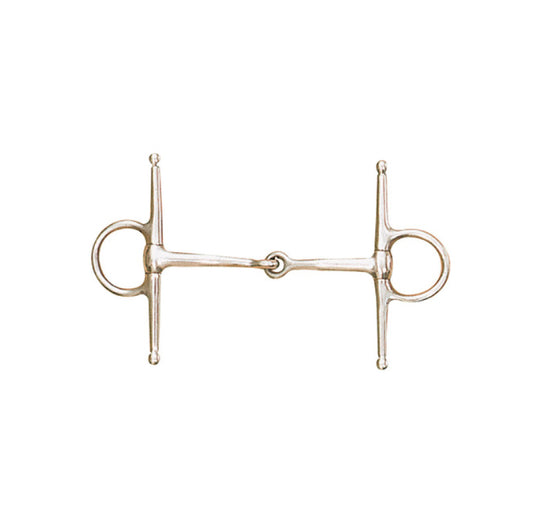 Centaur Single Jointed Snaffle Full Cheek - 5''