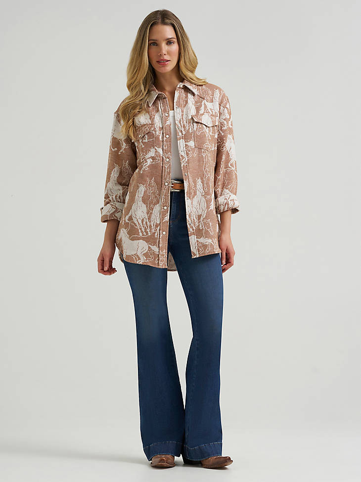Wrangler® BESPOKE High Rise Trouser Jean