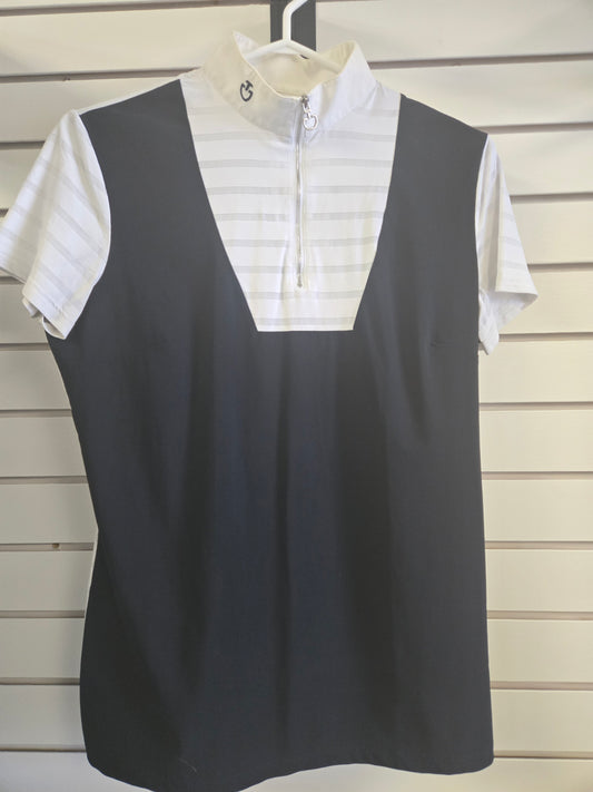 Cavalleria Toscana Navy Short Sleeve - Used