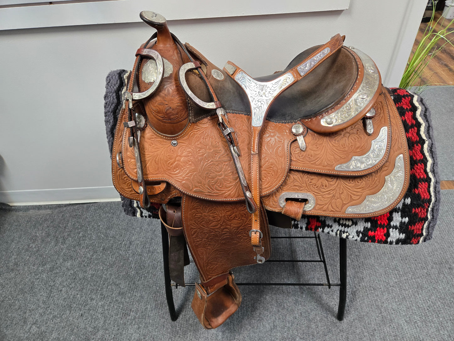 Used- Billy Cook Model #2098 Pleasure/Show Saddle Set - 16"