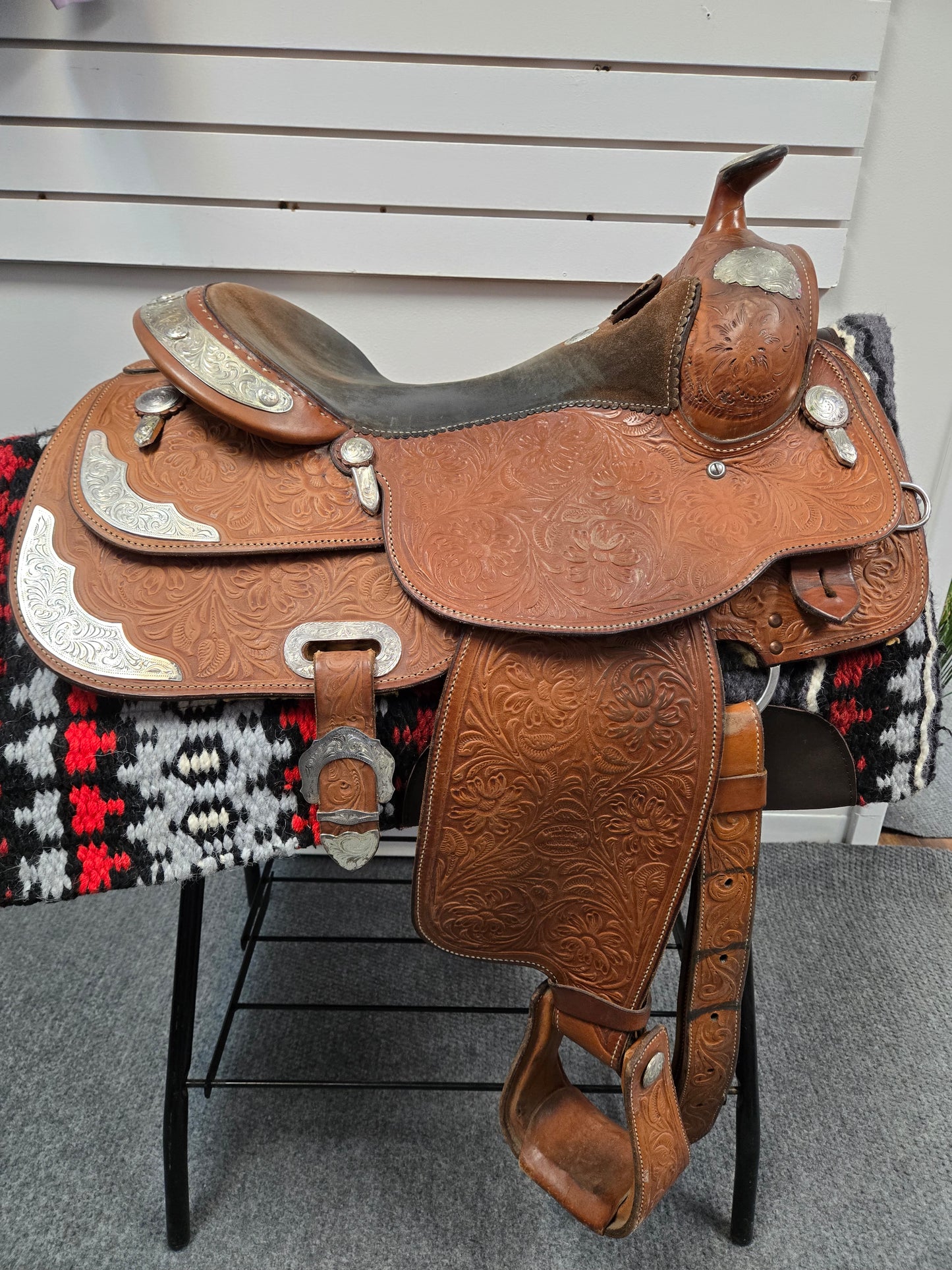Used- Billy Cook Model #2098 Pleasure/Show Saddle Set - 16"