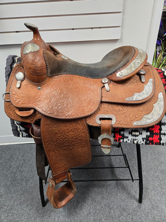 Used- Billy Cook Model #2098 Pleasure/Show Saddle Set - 16"