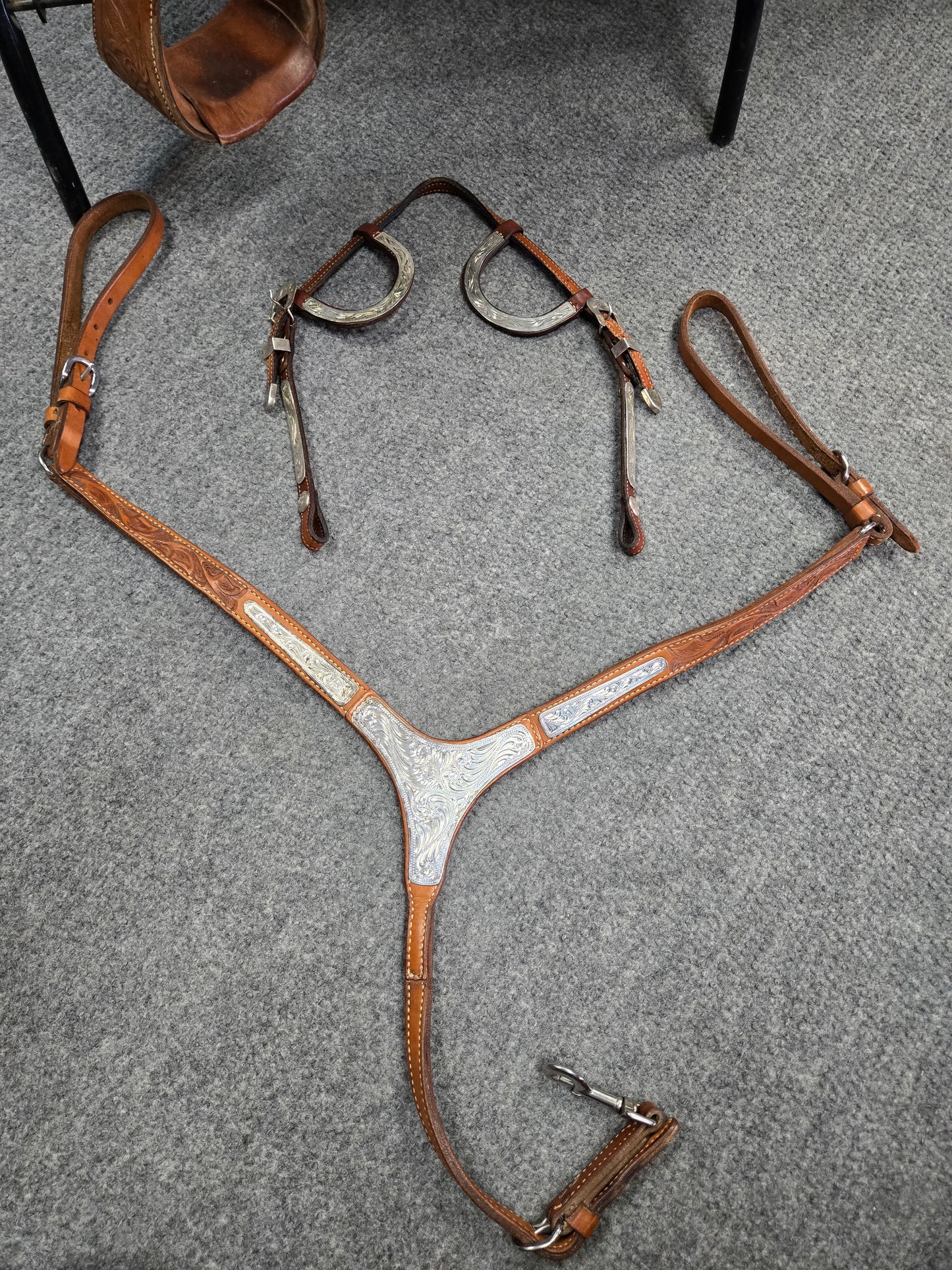 Used- Billy Cook Model #2098 Pleasure/Show Saddle Set - 16"
