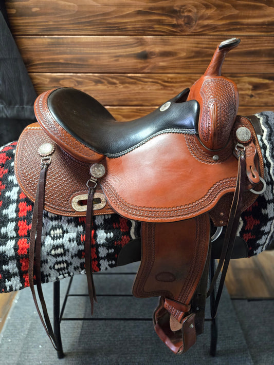 Used - Billy Cook 16" Trail / All-Around Saddle - Model 1855 (Sulphur, OK)