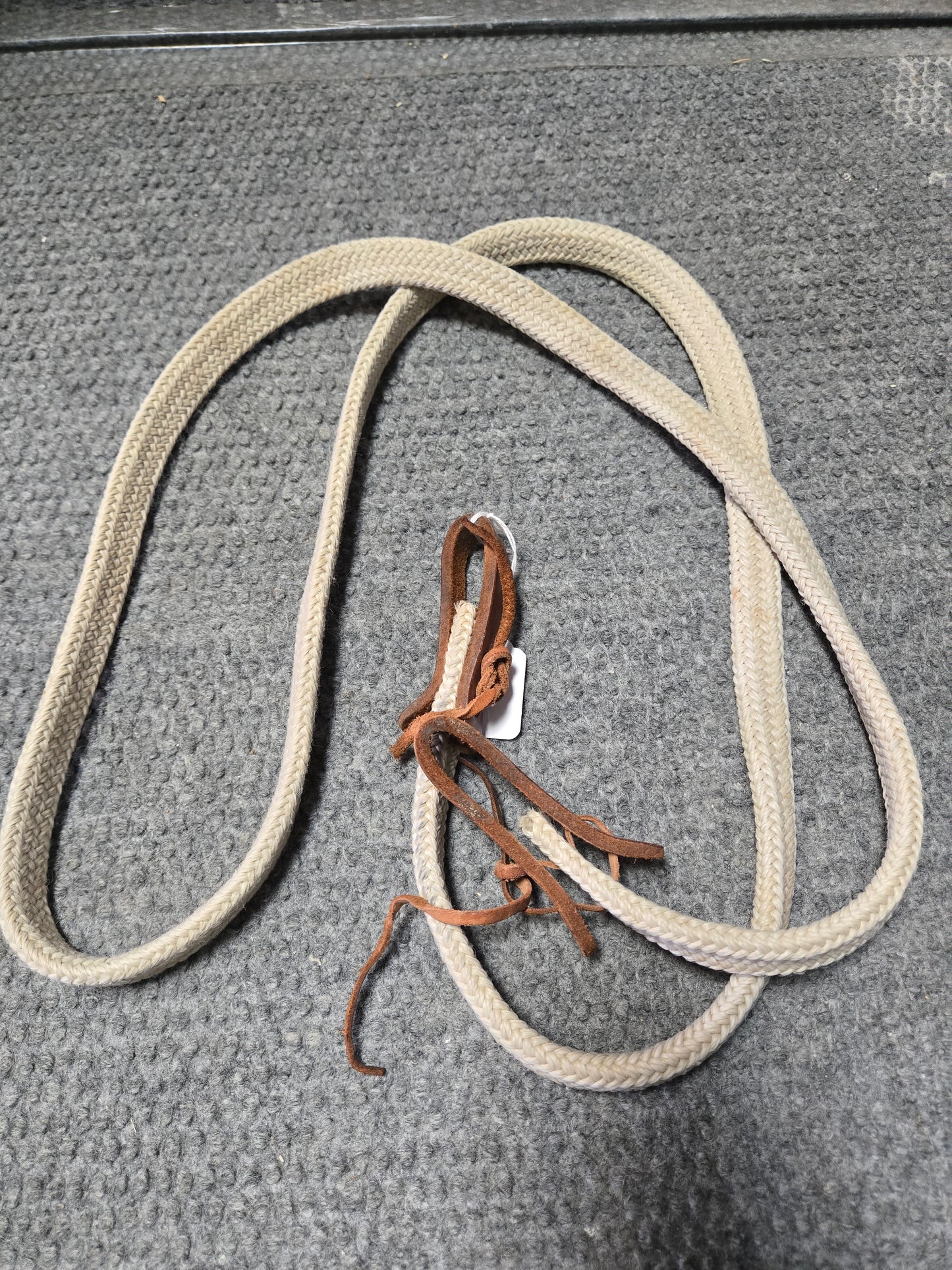 Used Cotton Roping Rein Soft & Heavy Duty|Excellent Condition