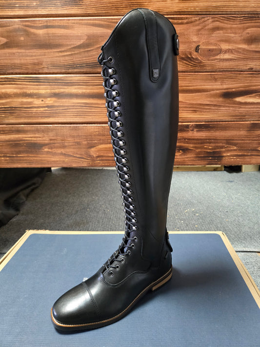 Used Premier Equine Maurizia Ladies Lace Front Tall Boots  (Pristine, NWT)