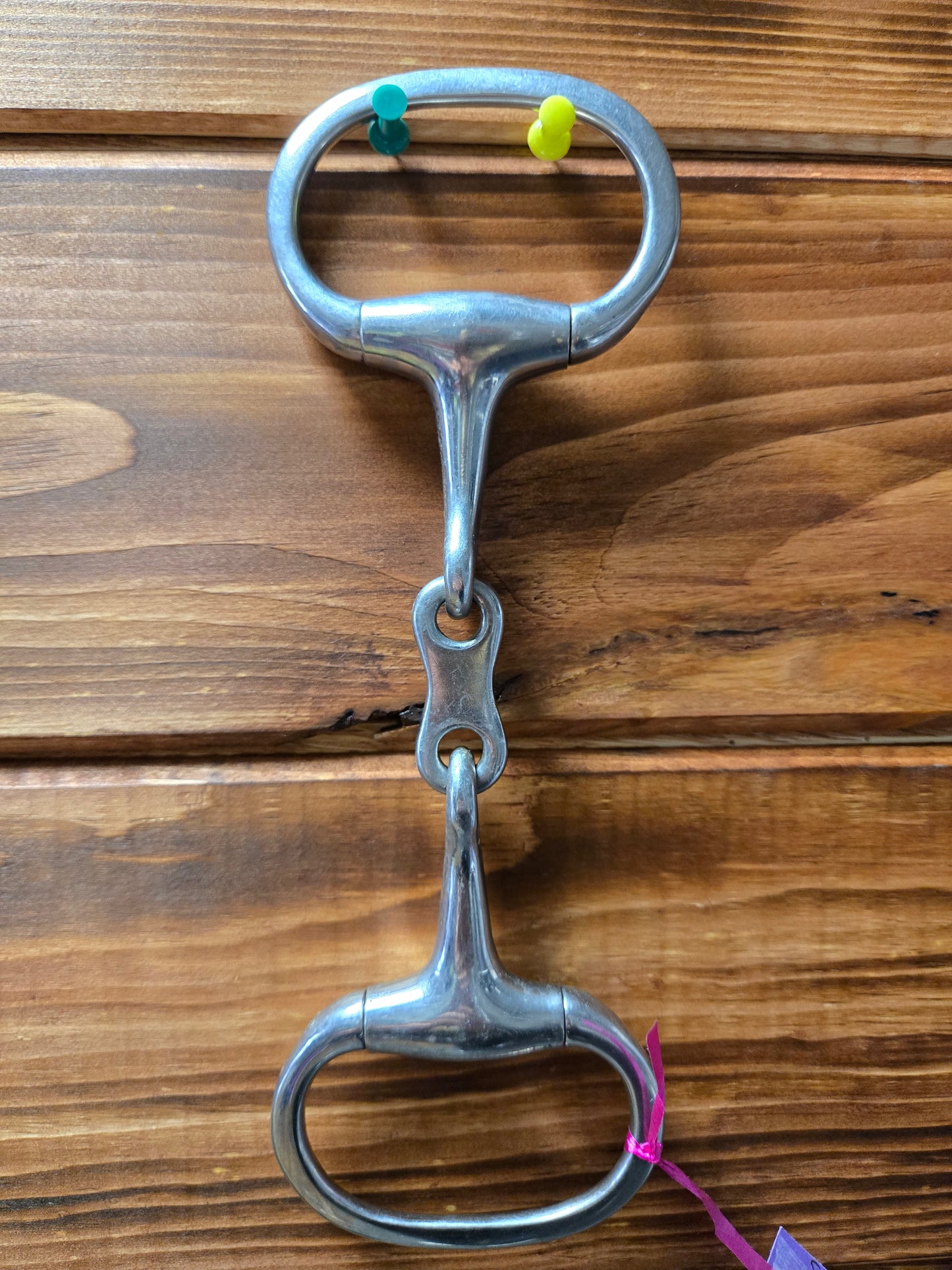 Used | Eggbutt French Link Snaffle Bit