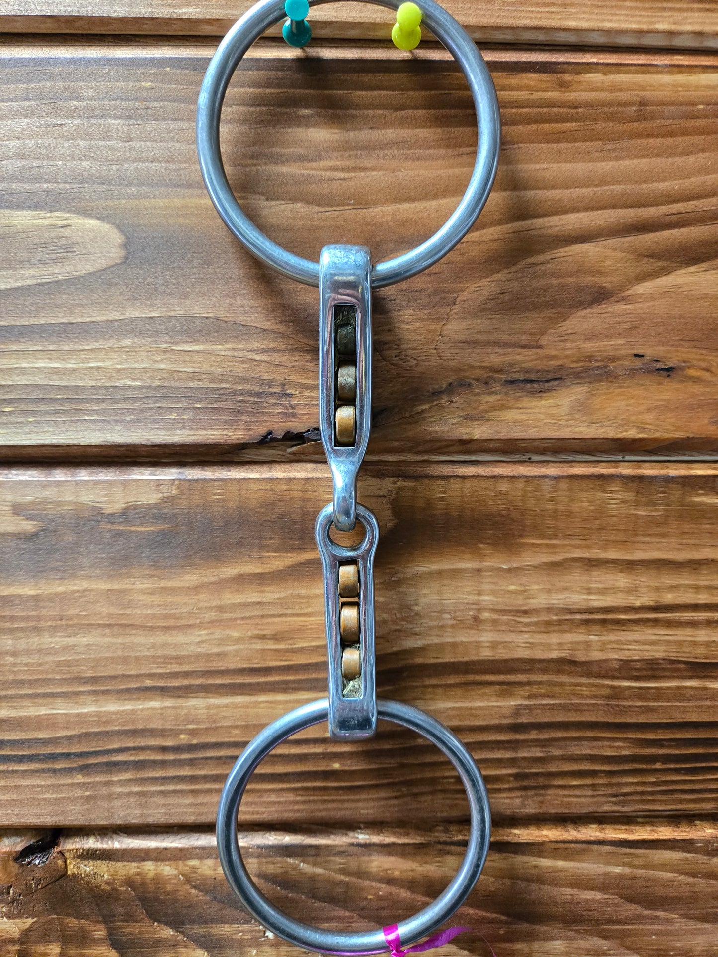 Used| McGennis Copper Roller Loose Ring Snaffle Bit | Good Condition