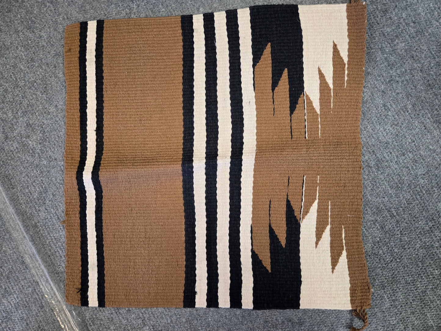 Navajo Western Show Pad - Tan, Black & Cream | Like New Condition