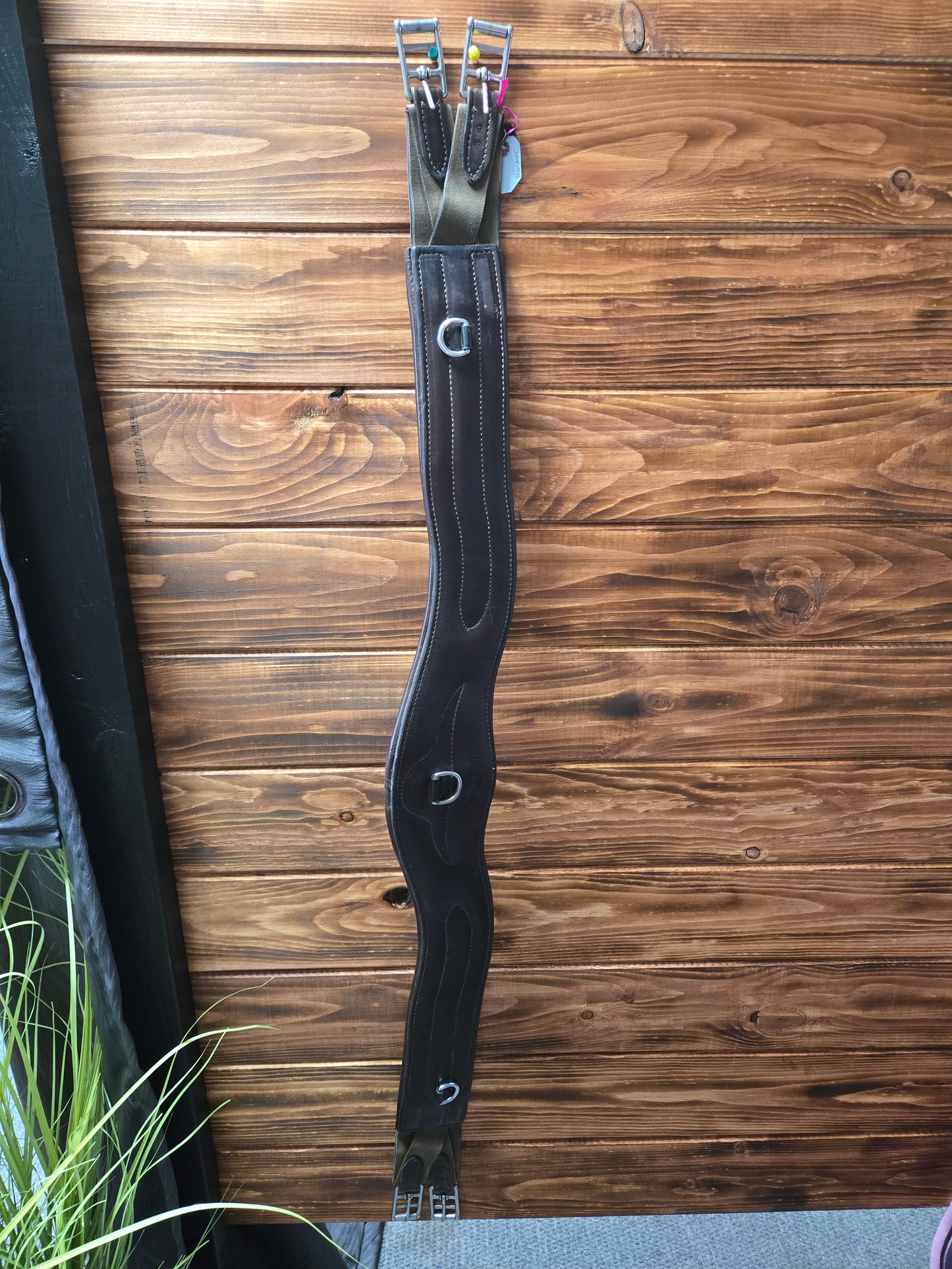 Used Tudor Estate Leather English Girth - 50" (Brown)