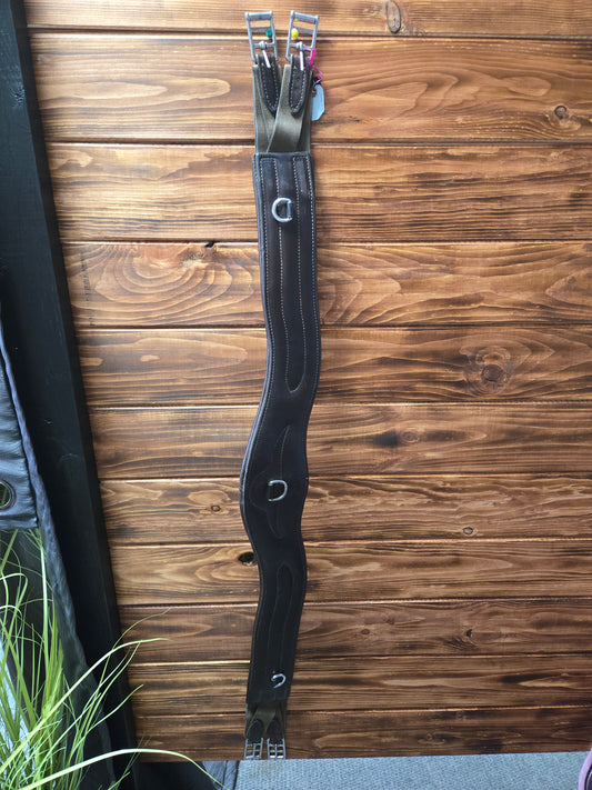 Used Tudor Estate Leather English Girth - 50" (Brown)
