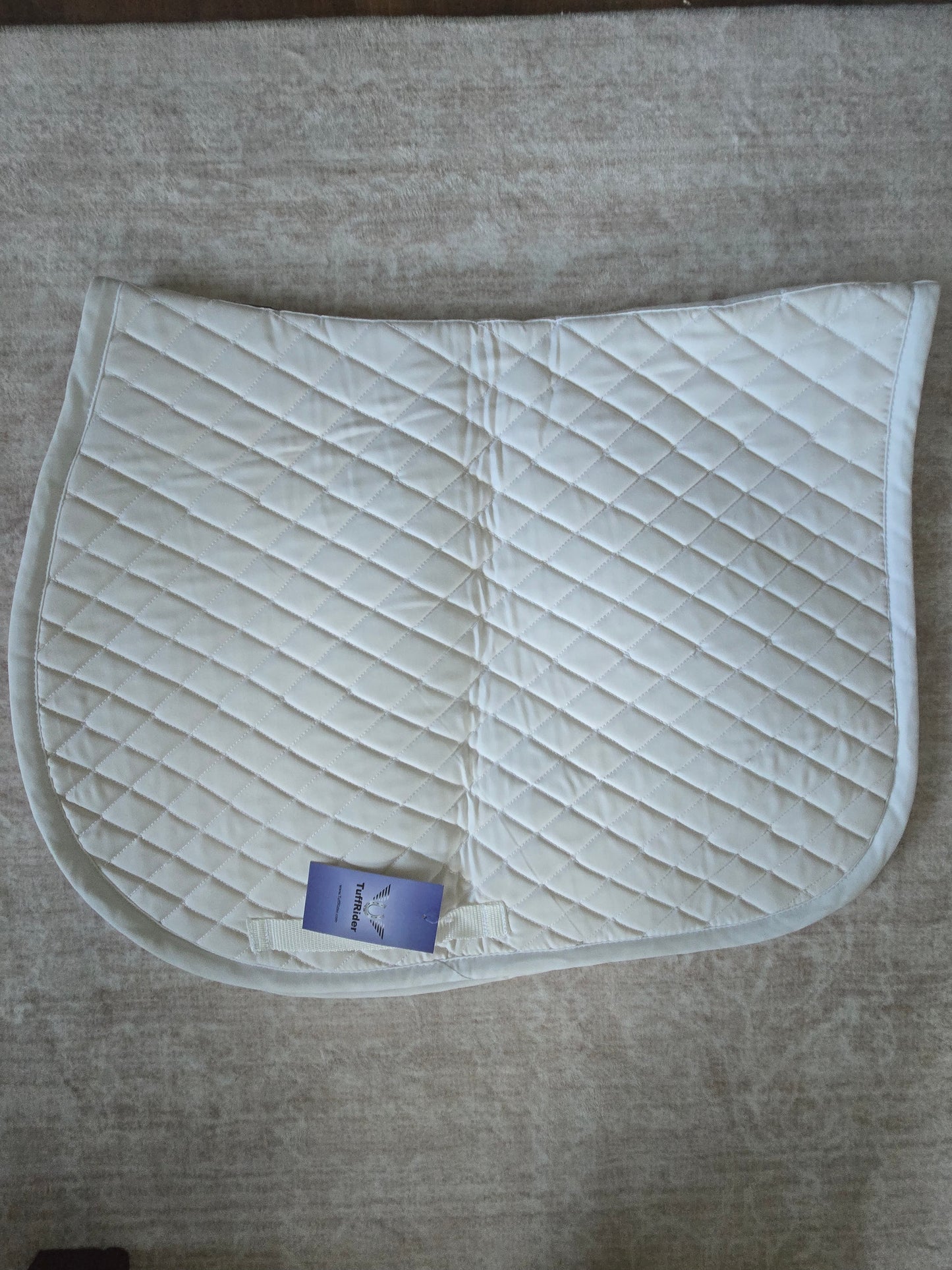 Used| TuffRider All Purpose Saddle Pad |White | New With Tags