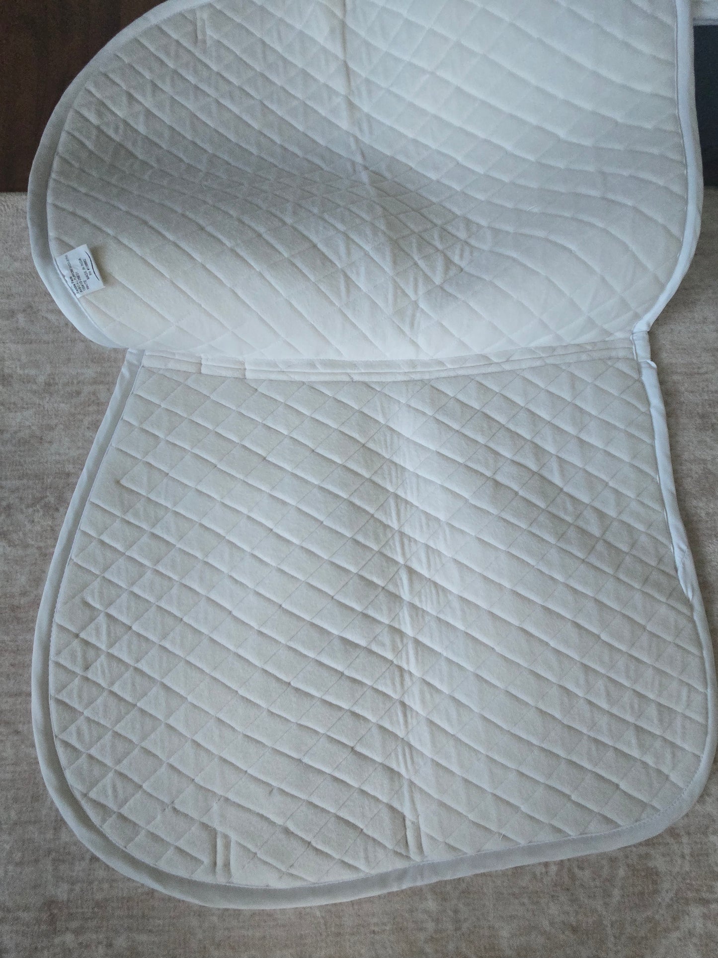 Used| TuffRider All Purpose Saddle Pad |White | New With Tags