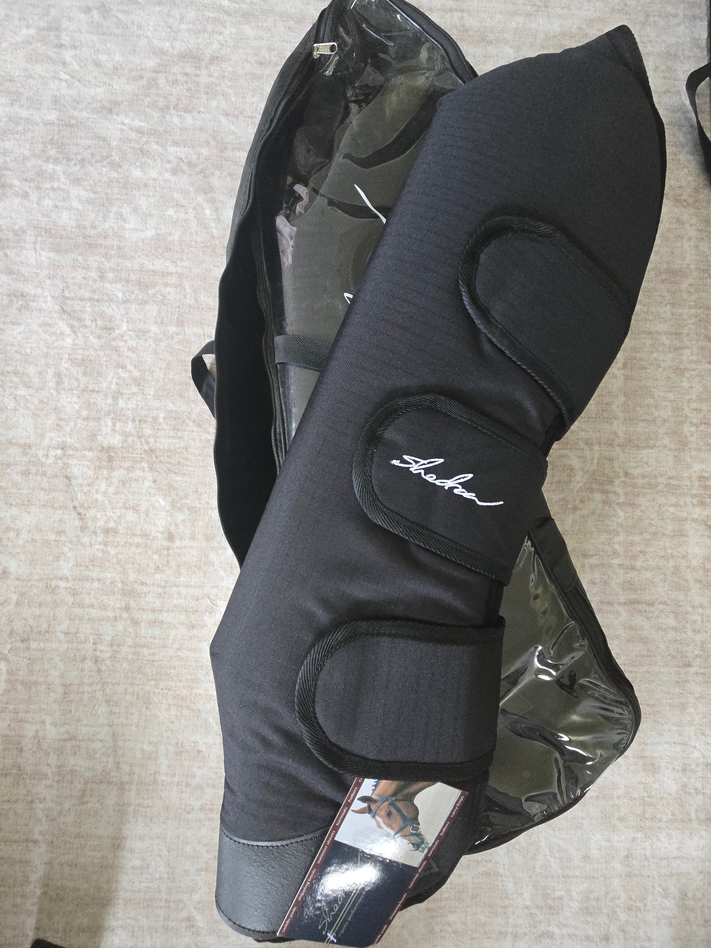 Used| Shedrow Pro Shipping Boots | Black | New In Packaging