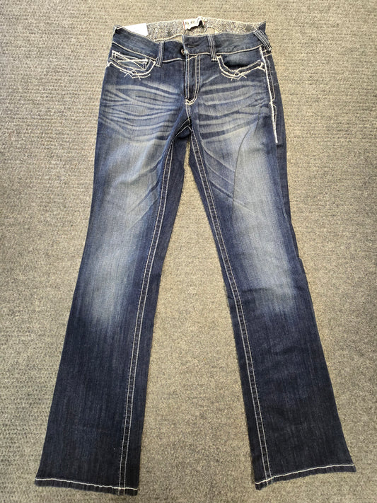 Used | Ariat Women’s Mid-Rise Bootcut Jeans | Size 30 XL (New With Tags)