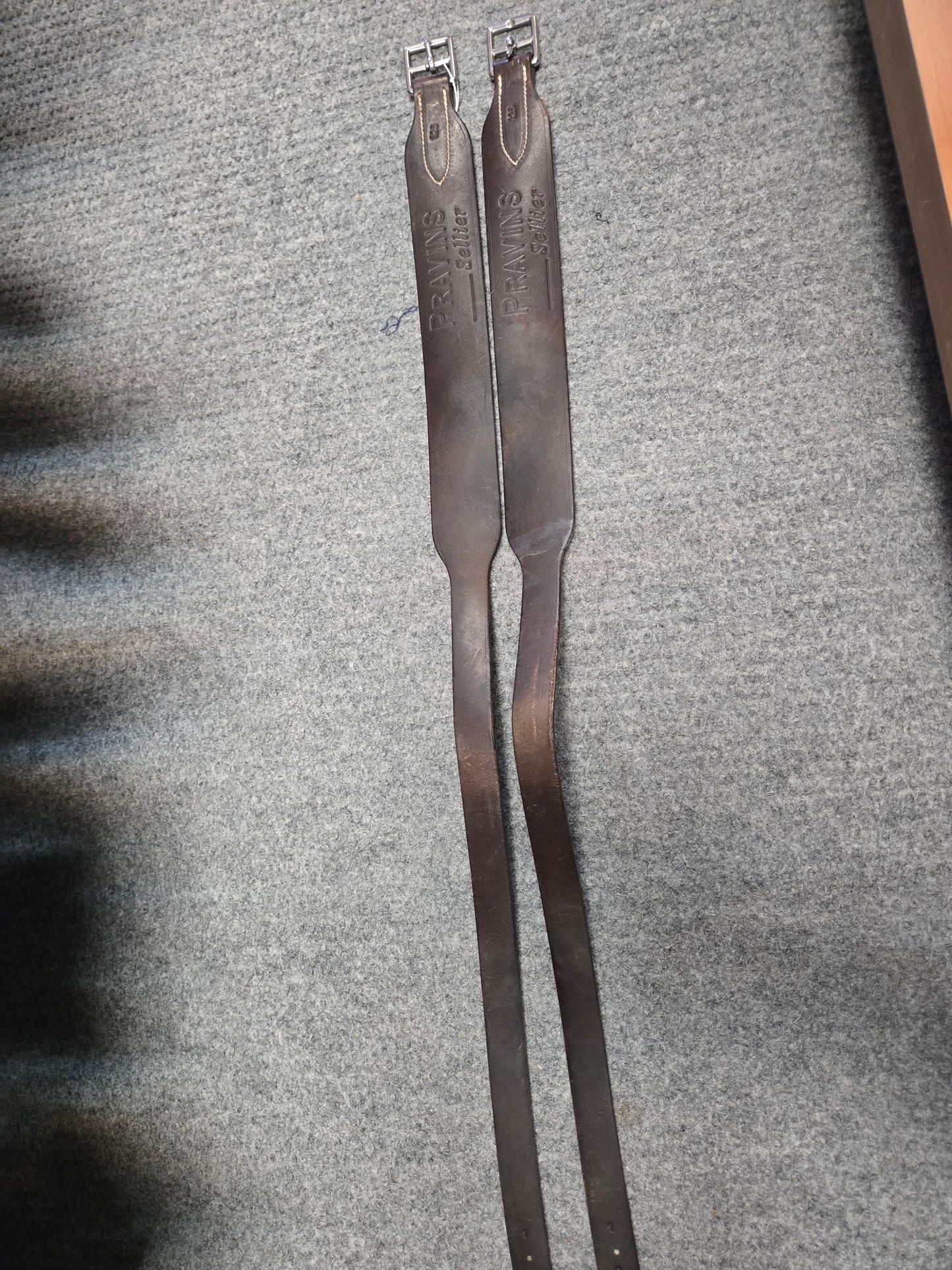 Used |Pravins Sellier Wide Stirrup Leathers| Excellent Condition