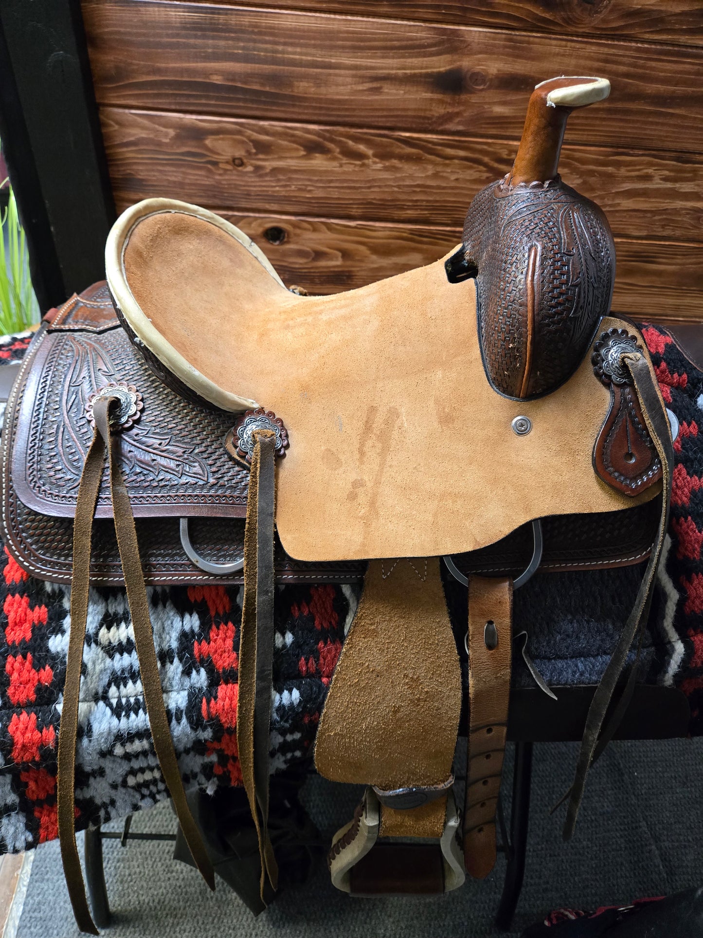 Country Legend Western Rawhide Roxy Roper Youth Saddle
