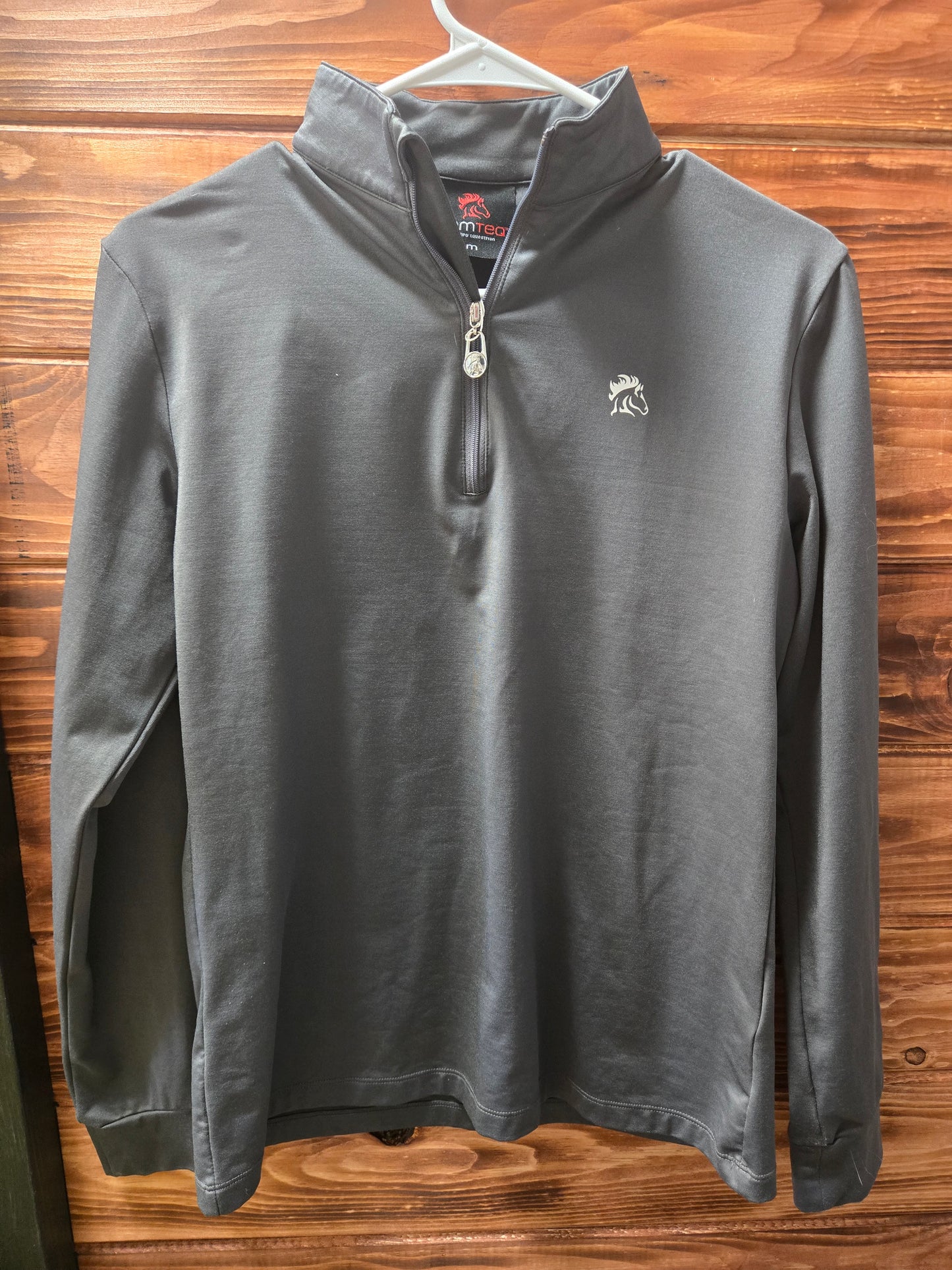 Used | TemTeQ | Quarter Zip | Grey | Medium