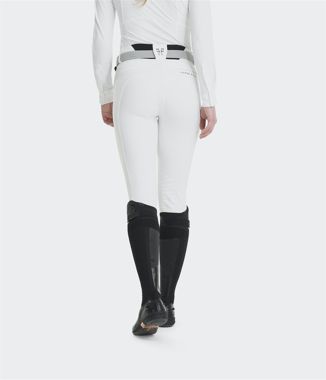 Horse Pilot X Design Breech - White