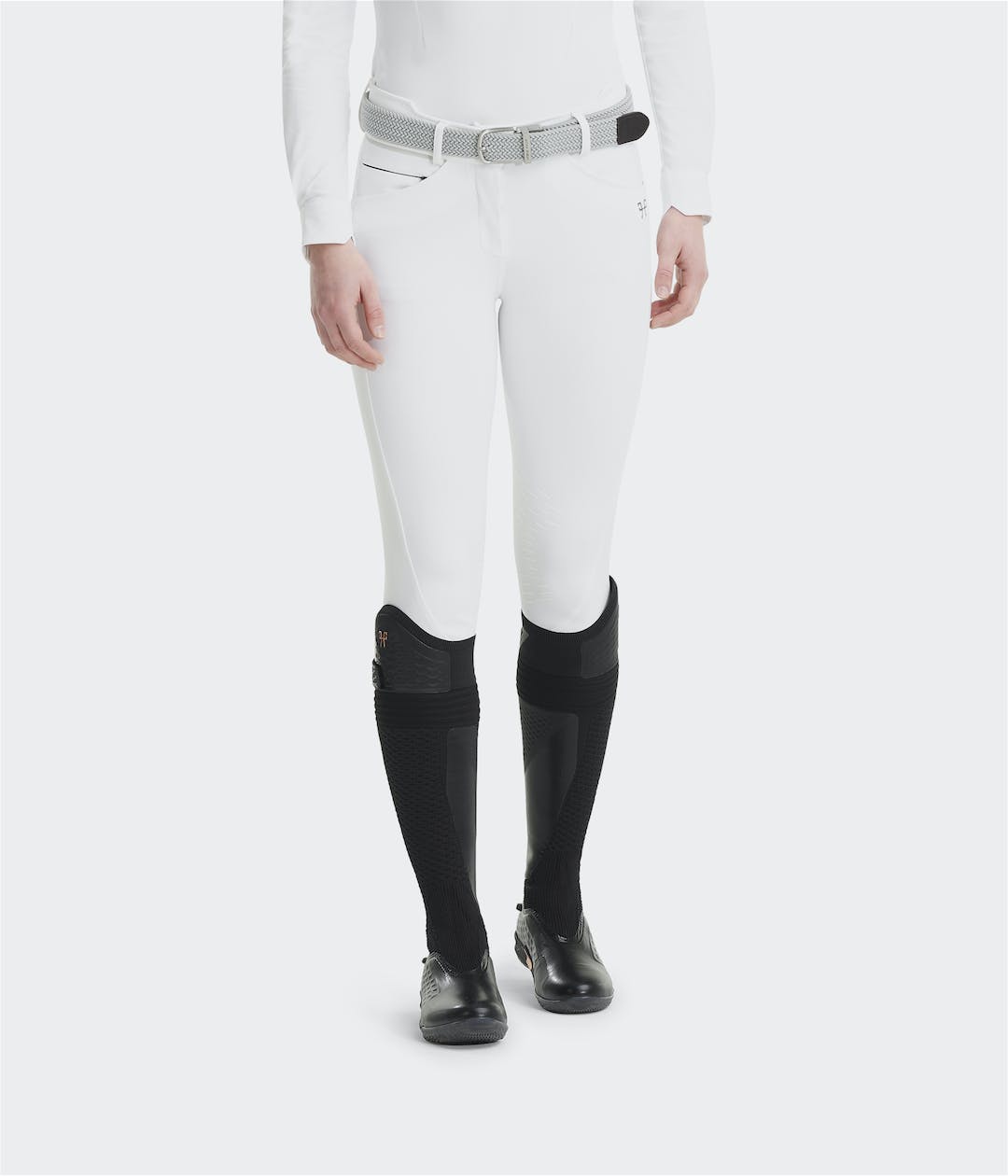 Horse Pilot X Design Breech - White