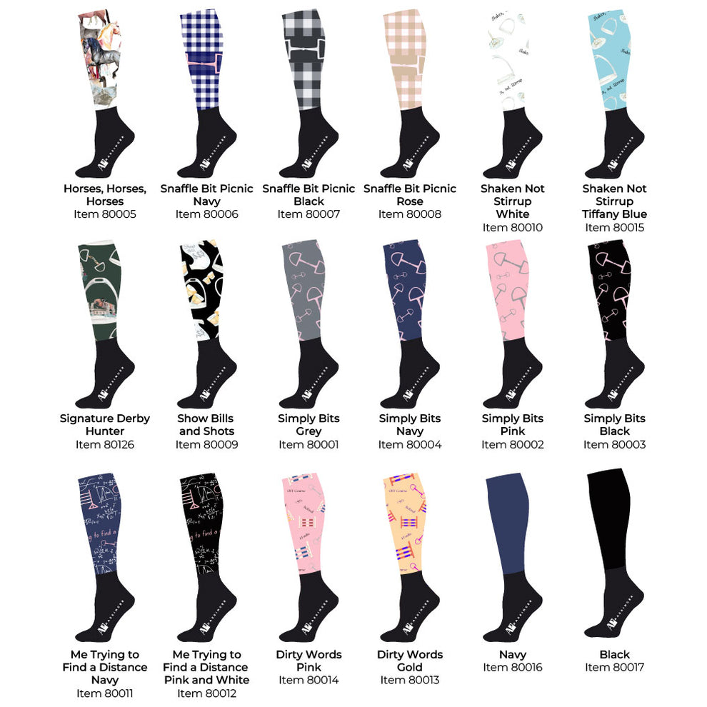 AP Hassinger Snazzy Socks - Dirty Words Pink