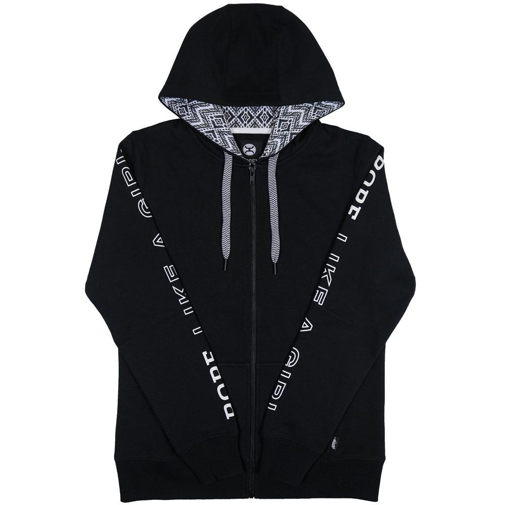 HOOEY YOUTH  'ROPE LIKE A GIRL'  FULL ZIP HOODY