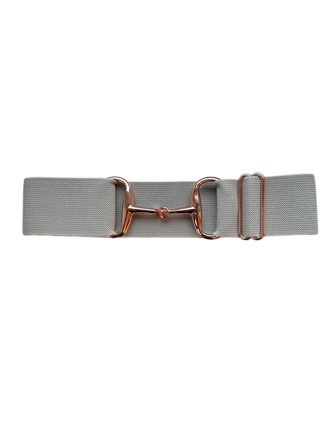 SNAFFLE BELT - GREY/ROSE GOLD